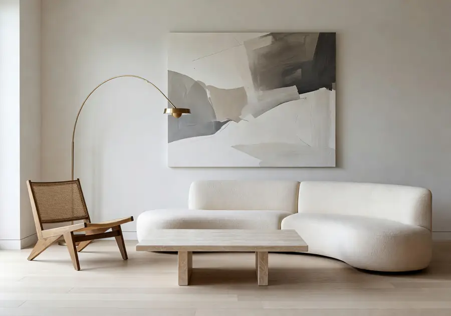 DecorAI interior design example — modern style